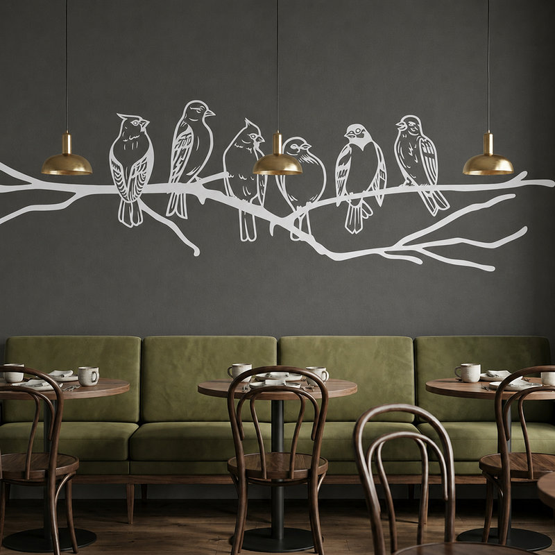Vinilos Decorativos: Pajaros en la rama