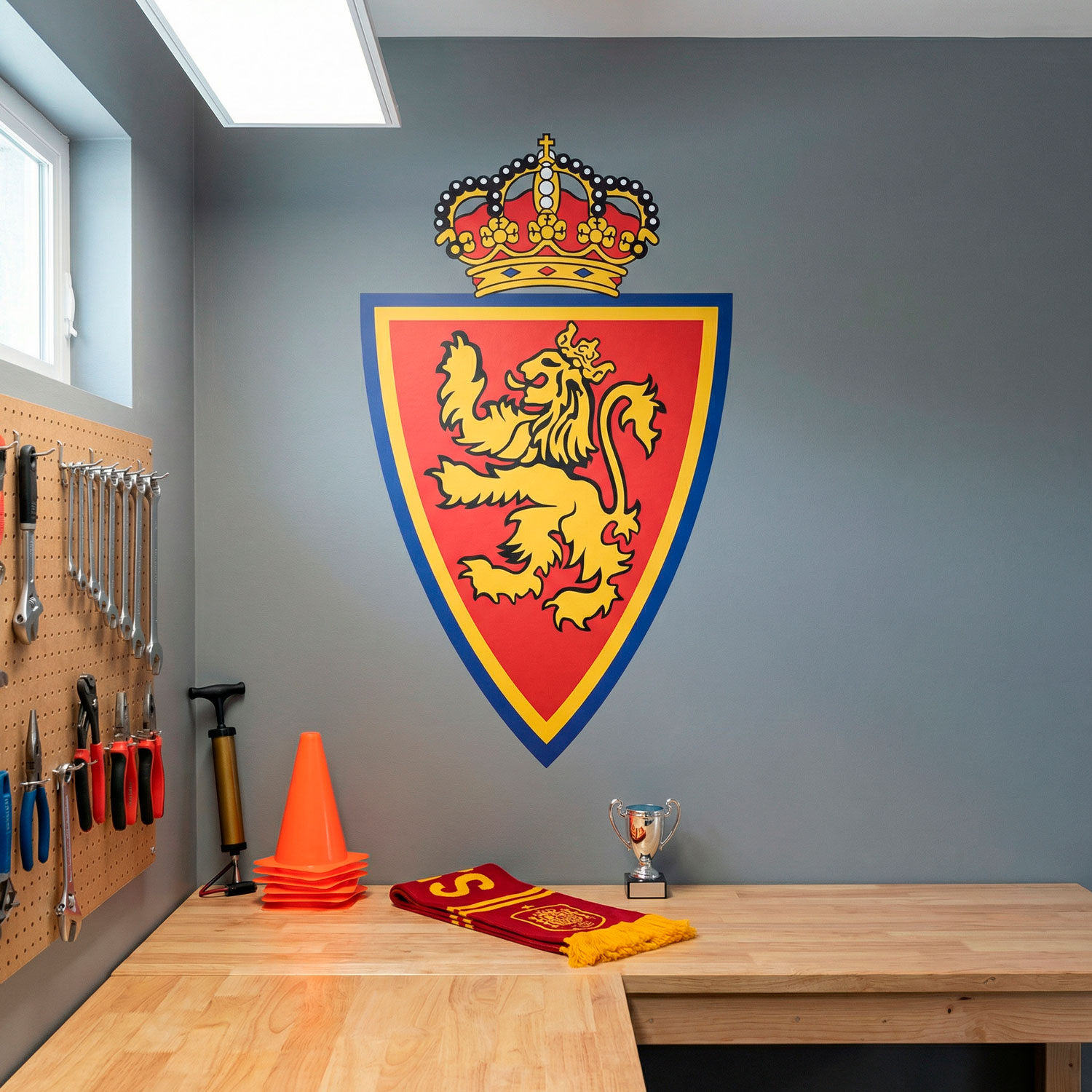 Vinilos Decorativos: Escudo Real Zaragoza