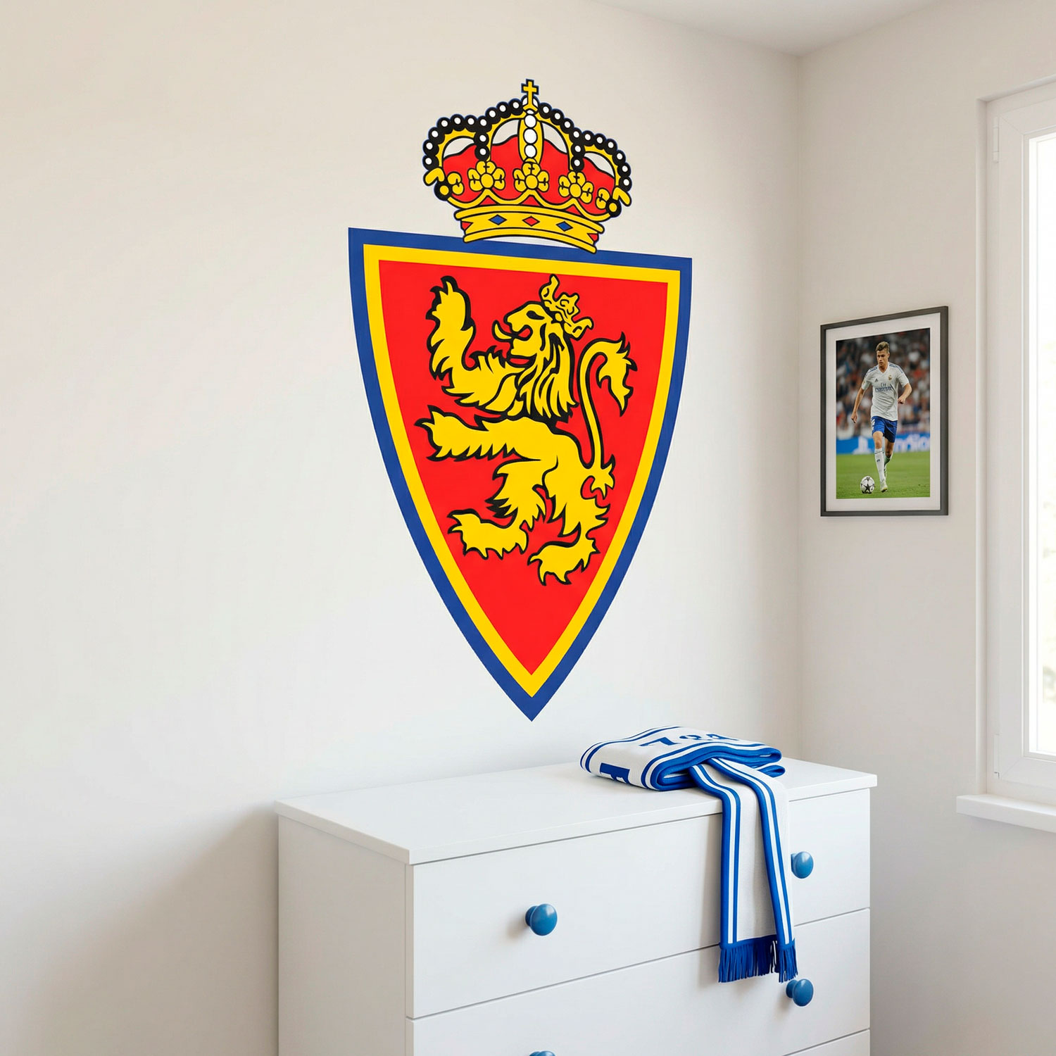 Vinilos Decorativos: Escudo Real Zaragoza