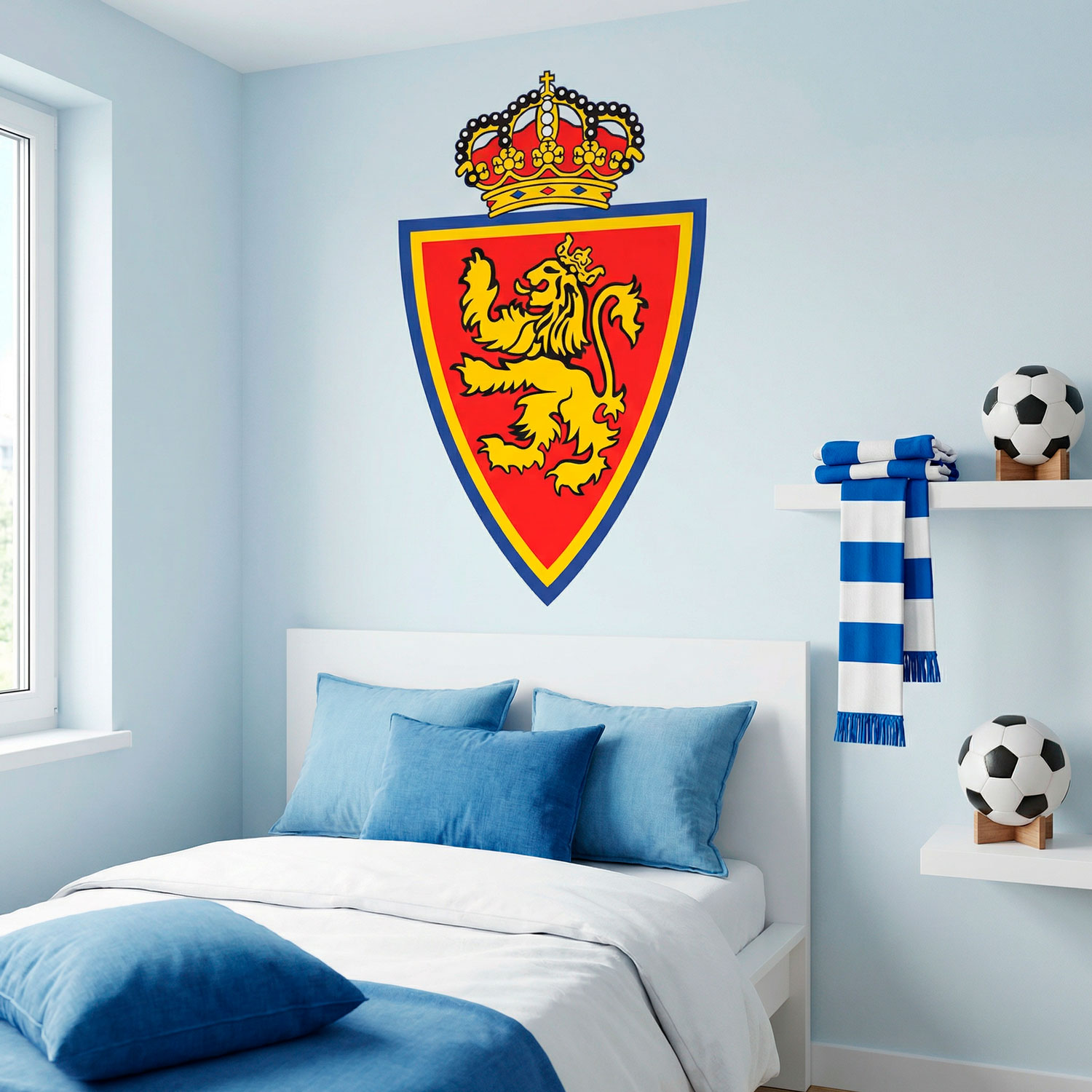 Vinilos Decorativos: Escudo Real Zaragoza