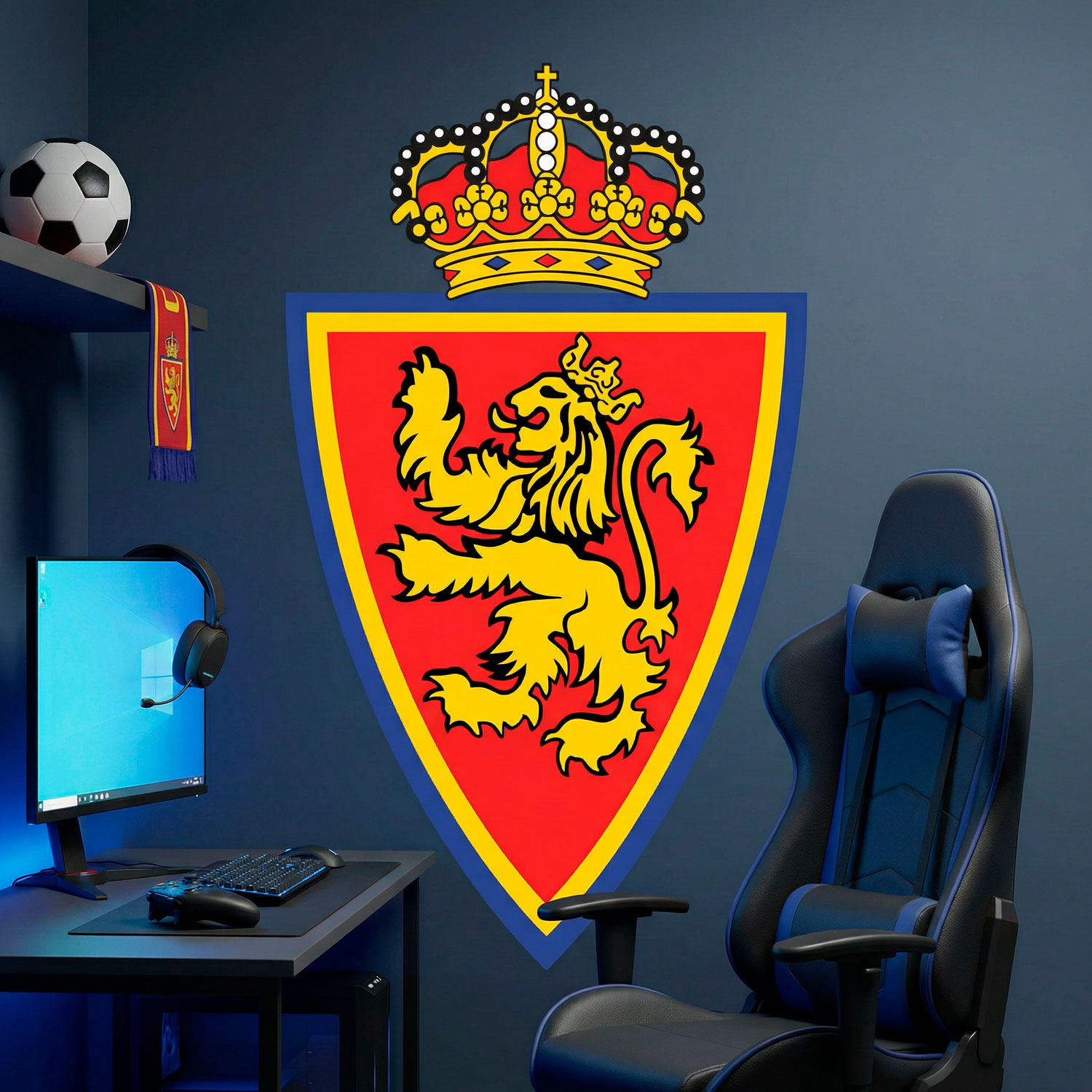 Vinilos Decorativos: Escudo Real Zaragoza