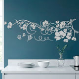 Vinilos Decorativos: Gran Floral con Mariposas 17