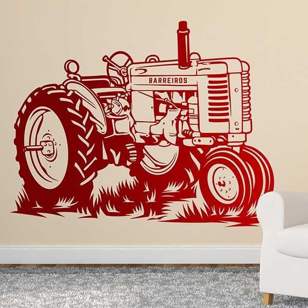 Vinilos Decorativos: Tractor Barreiros