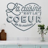 Vinilos Decorativos: La Cocina es el Corazón de la Casa en Francés 2