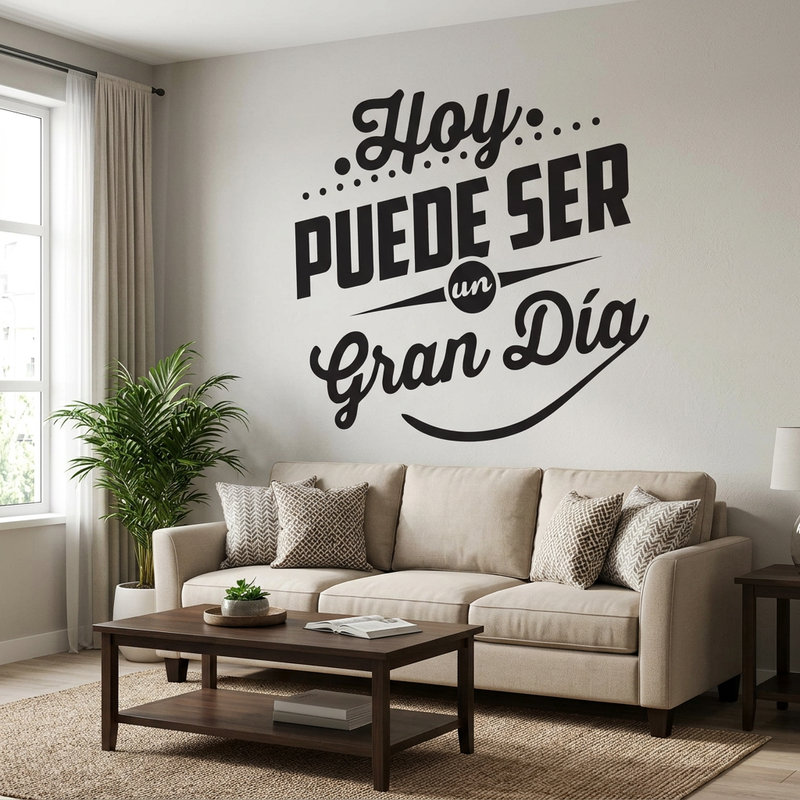 Vinilos Decorativos: Hoy puede ser un gran d&iacute;a