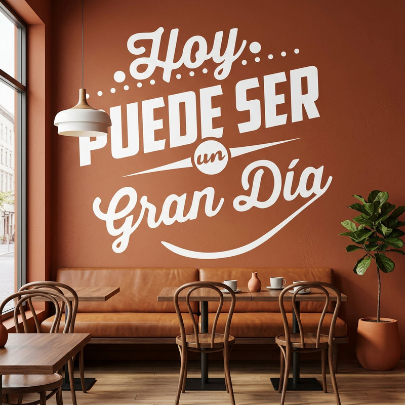 Vinilos Decorativos: Hoy puede ser un gran d&iacute;a
