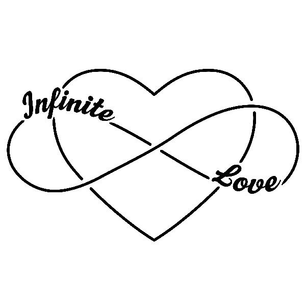 Vinilos Decorativos: Infinite love