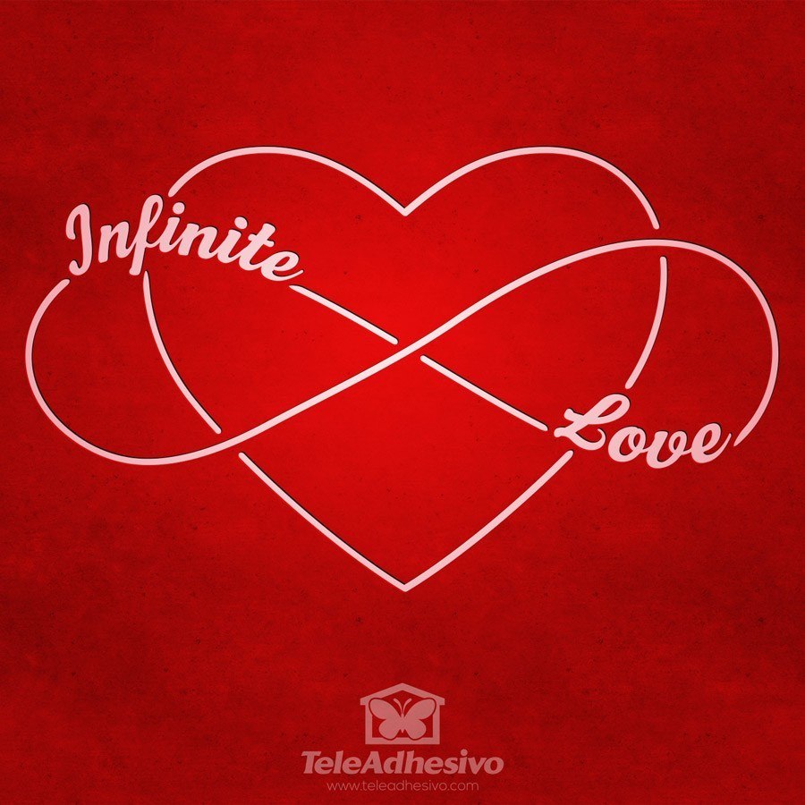 Vinilos Decorativos: Infinite love