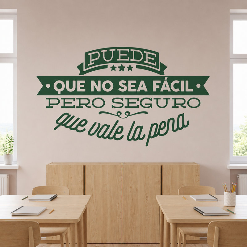 Vinilos Decorativos: Puede que no sea f&aacute;cil...