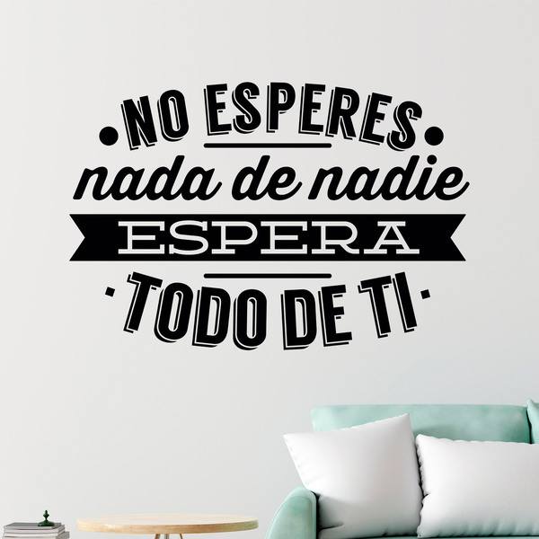 Adhesivos de pared con frases y poemas en Teleadhesivo