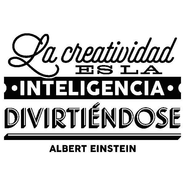 Vinilos Decorativos: La creatividad... Albert Einstein