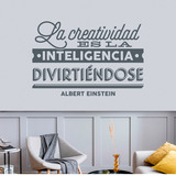 Vinilos Decorativos: La creatividad... Albert Einstein 2