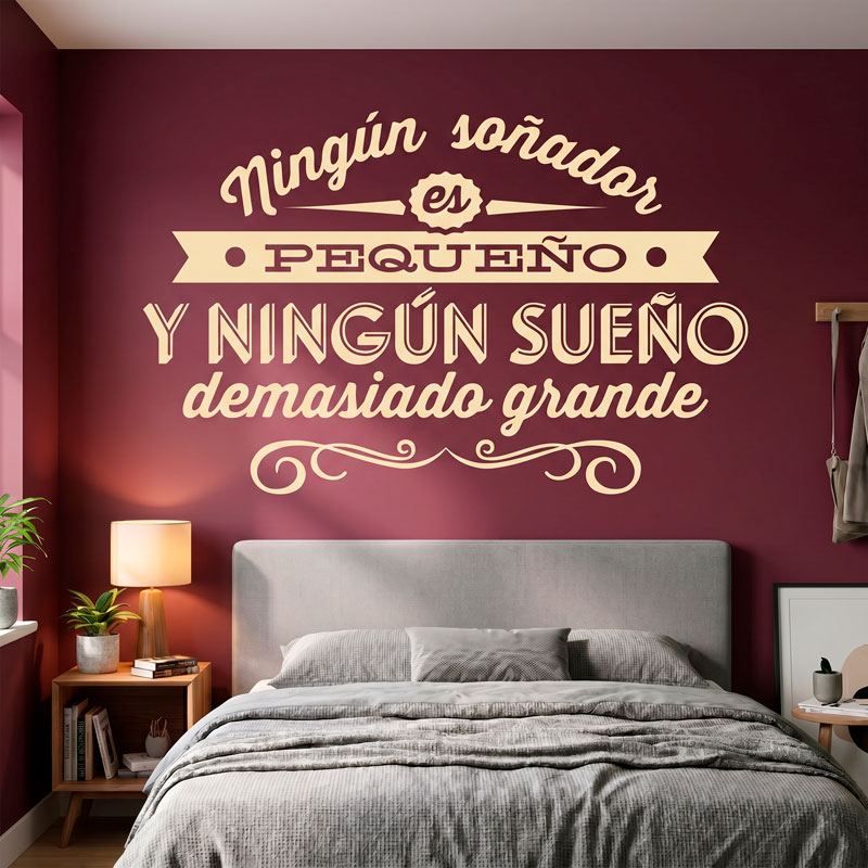 Ning&uacute;n so&ntilde;ador es peque&ntilde;o... 6
