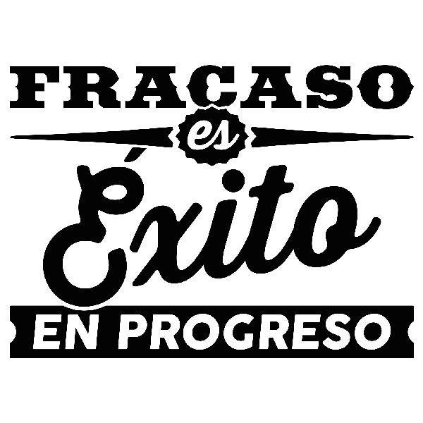 Vinilos Decorativos: Fracaso es éxito en progreso