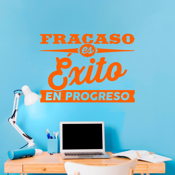 Vinilos Decorativos: Fracaso es éxito en progreso