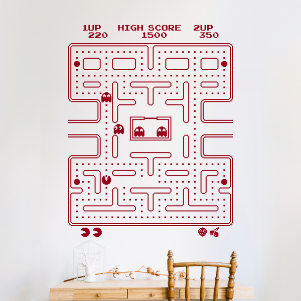 Vinilos Decorativos: Pac-Man Arcade Game 3