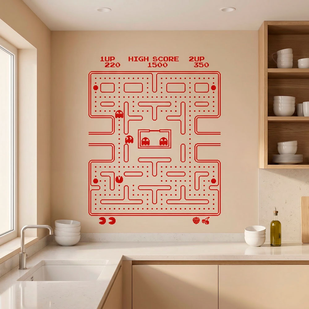 Vinilos Decorativos: Pac-Man Arcade Game