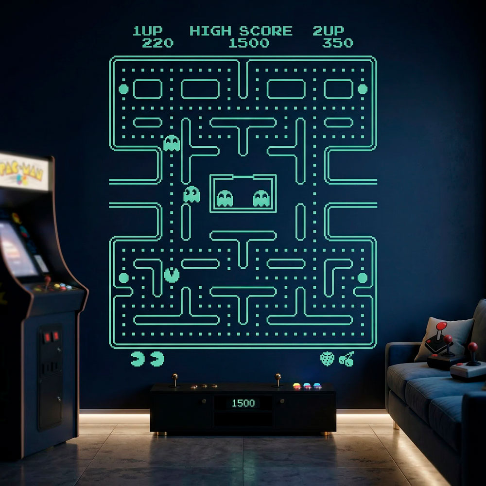 Vinilos Decorativos: Pac-Man Arcade Game