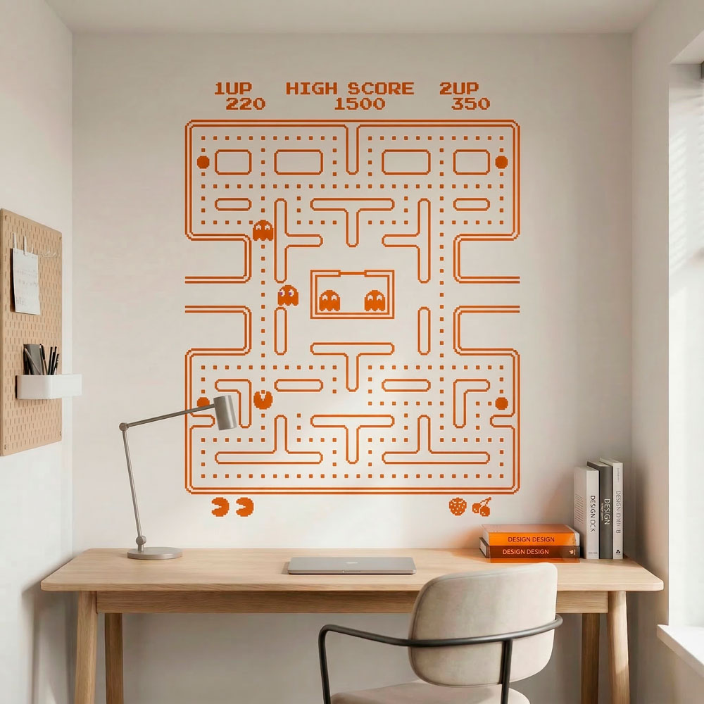 Vinilos Decorativos: Pac-Man Arcade Game