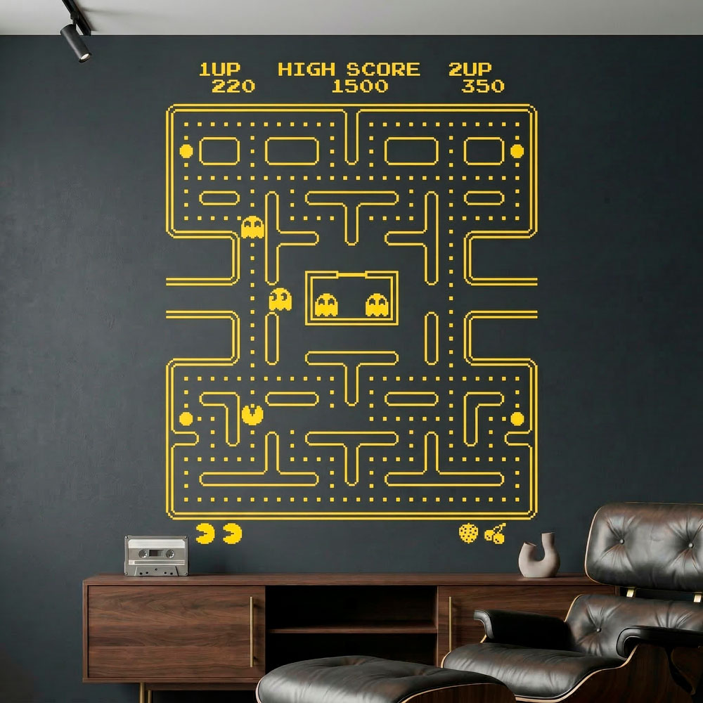 Vinilos Decorativos: Pac-Man Arcade Game