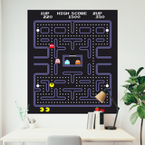Vinilos Decorativos: Pac-Man Arcade Game Color 3