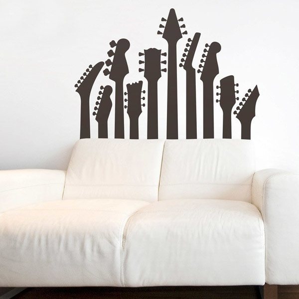 Vinilos Decorativos: Mástiles de guitarra