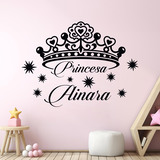 Vinilos Infantiles: Princesa Personalizada 2