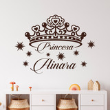 Vinilos Infantiles: Princesa Personalizada 3