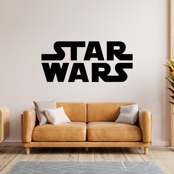 Vinilos Decorativos: Logo Star Wars  0