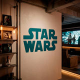 Vinilos Decorativos: Logo Star Wars  12