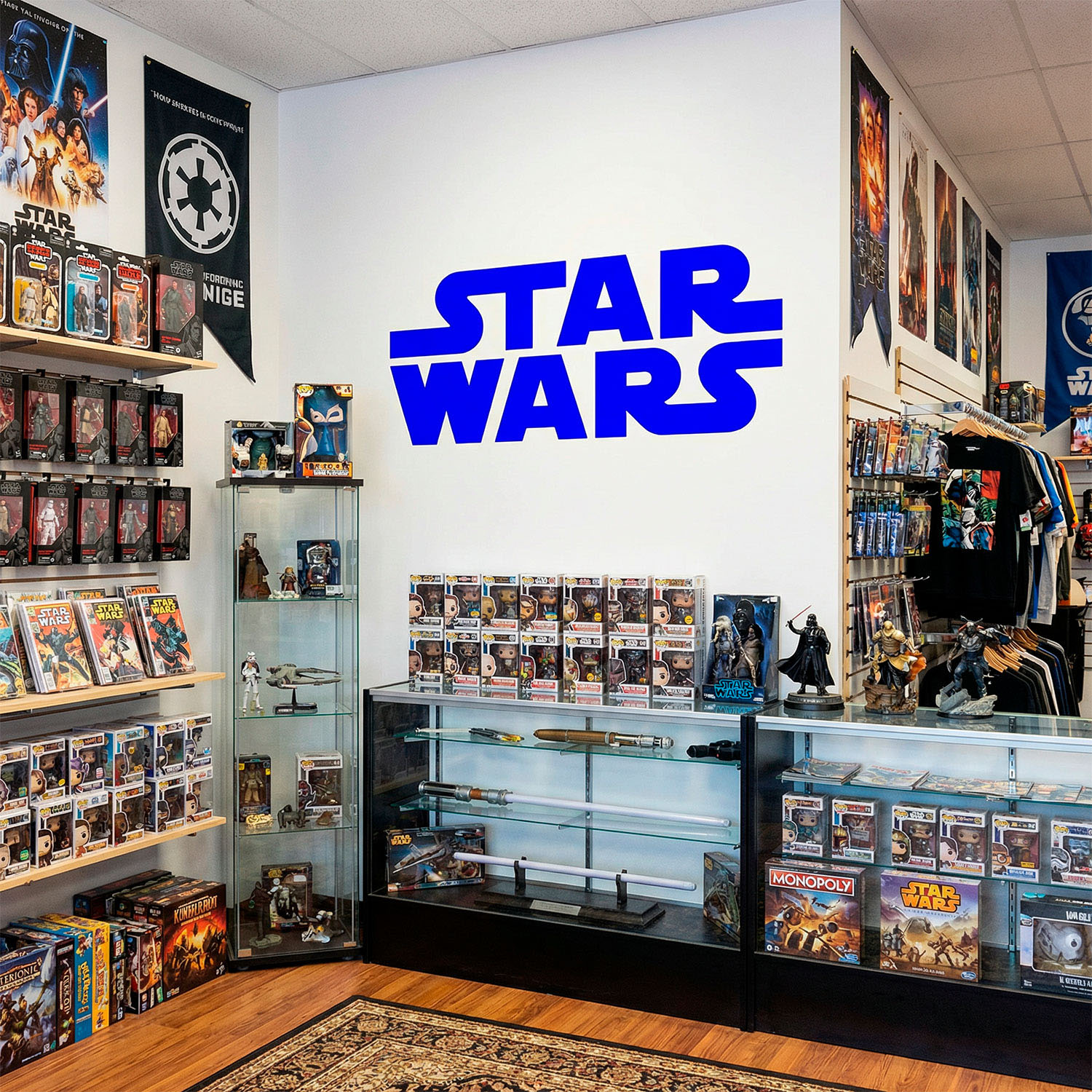 Vinilos Decorativos: Logo Star Wars 