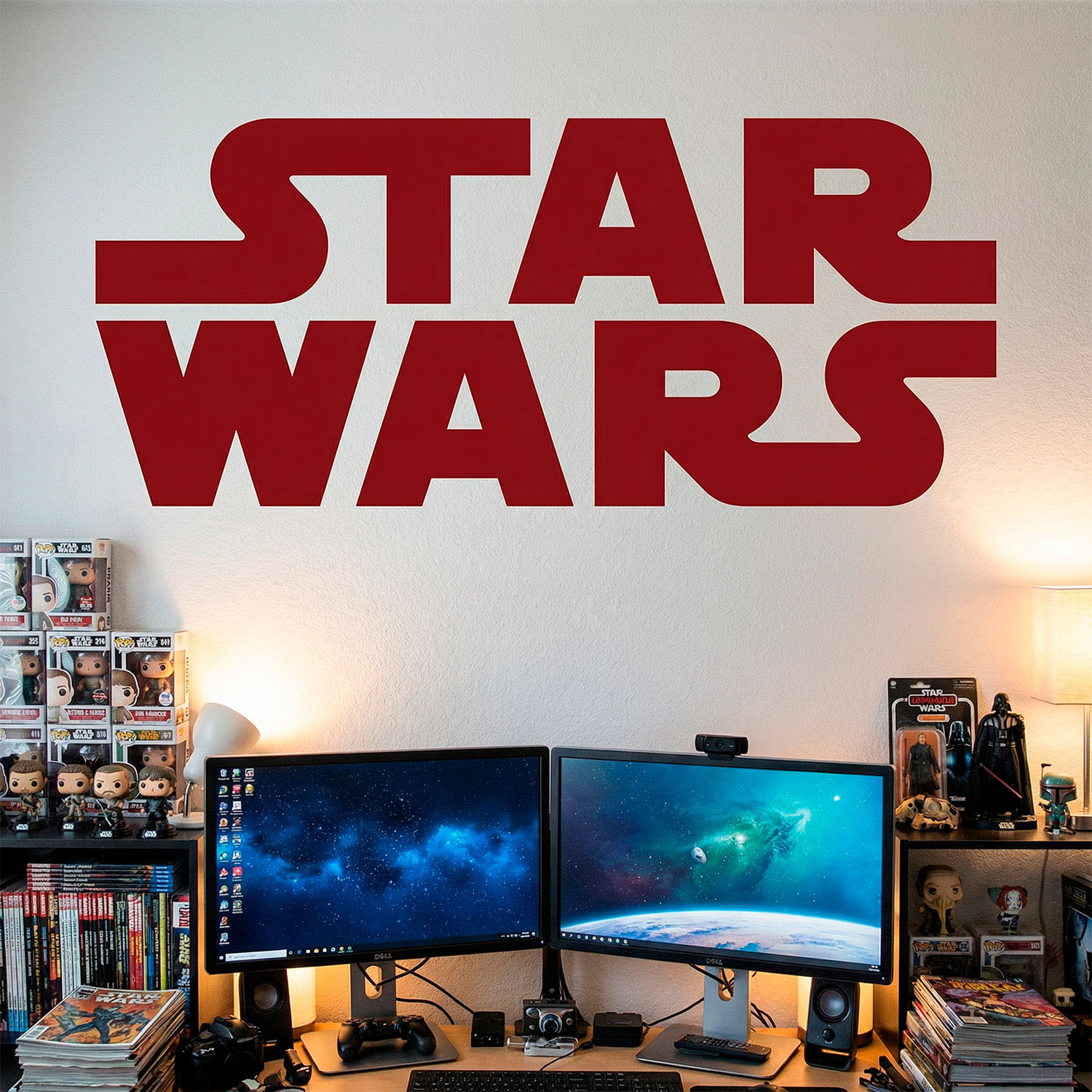 Vinilos Decorativos: Logo Star Wars 