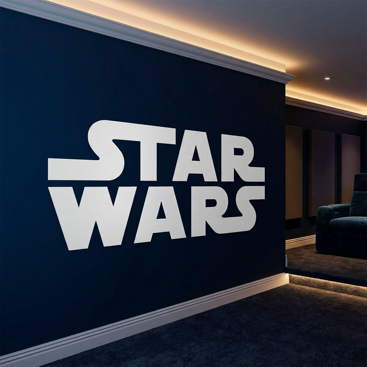 Vinilos Decorativos: Logo Star Wars 