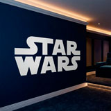 Vinilos Decorativos: Logo Star Wars  5