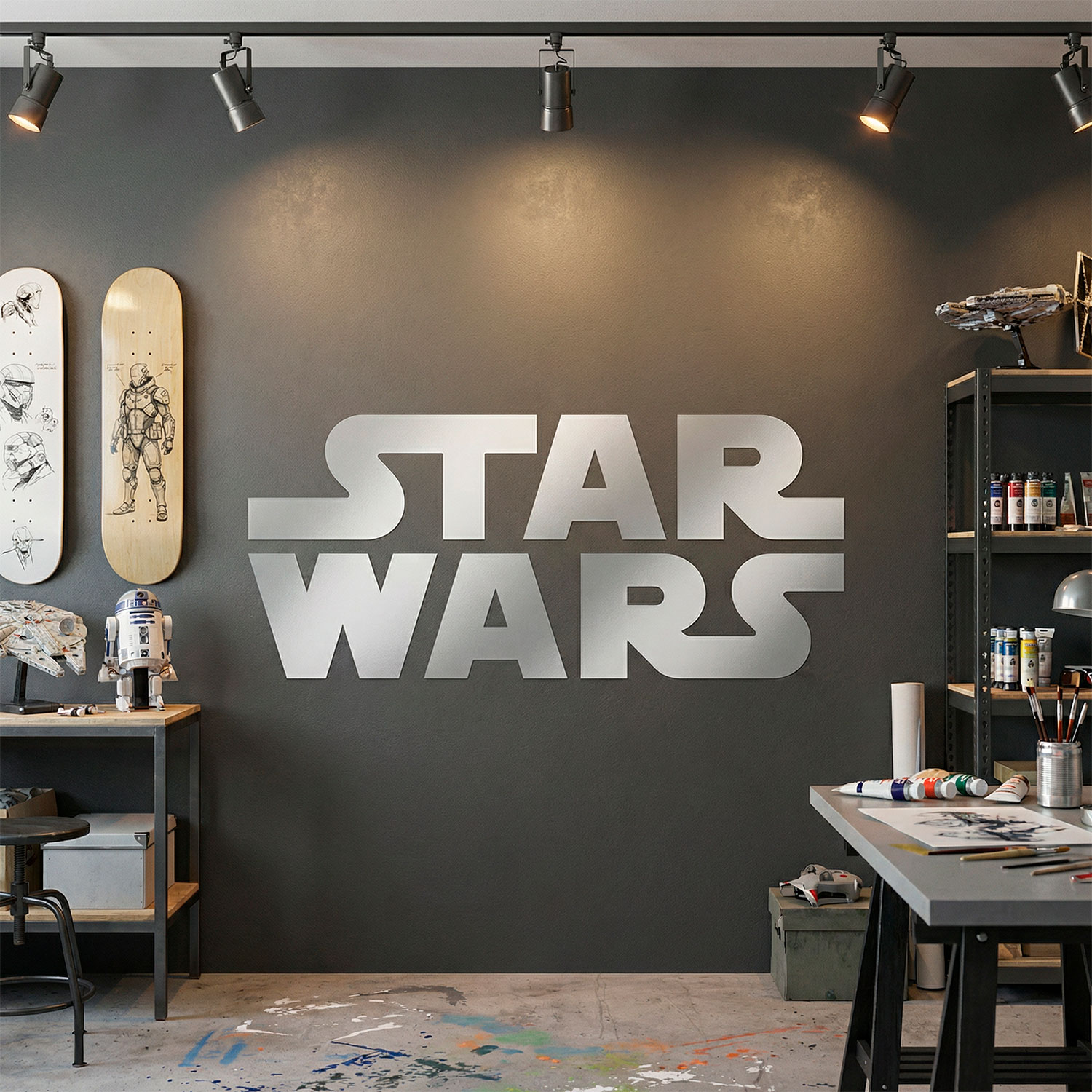 Vinilos Decorativos: Logo Star Wars 