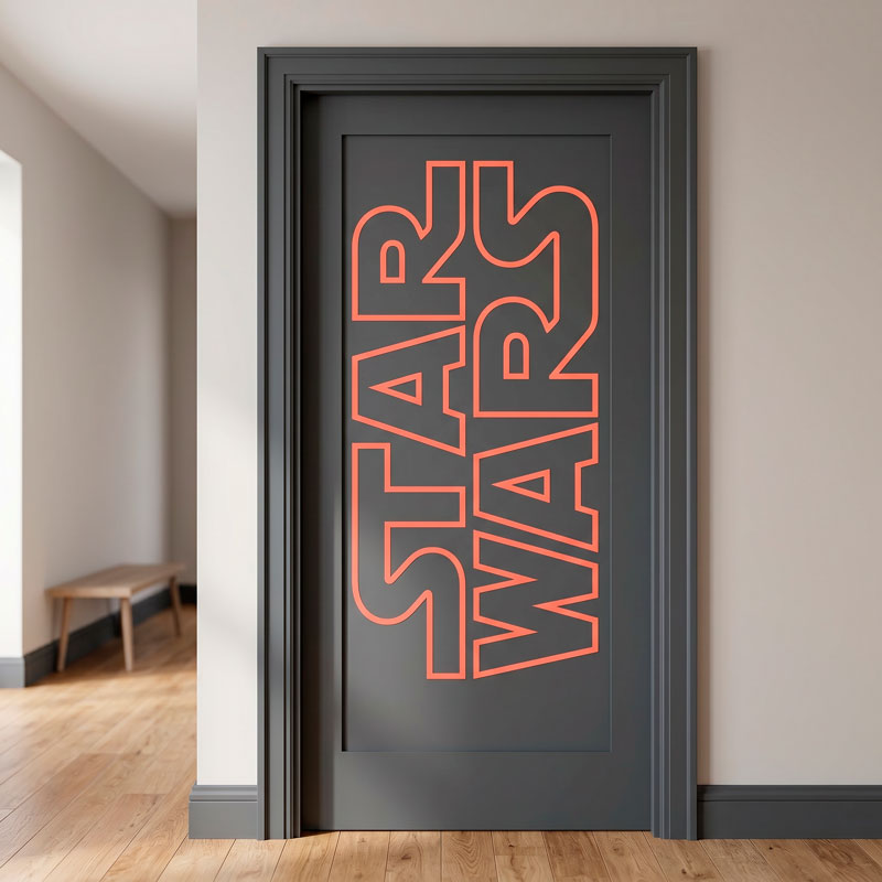 Logo Star Wars Borde 5/10