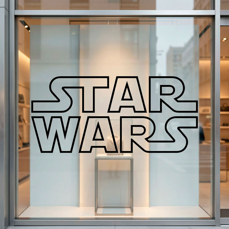 Logo Star Wars Borde 9/10