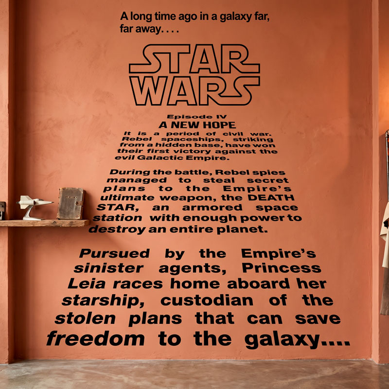 Texto Intro Star Wars 5/5
