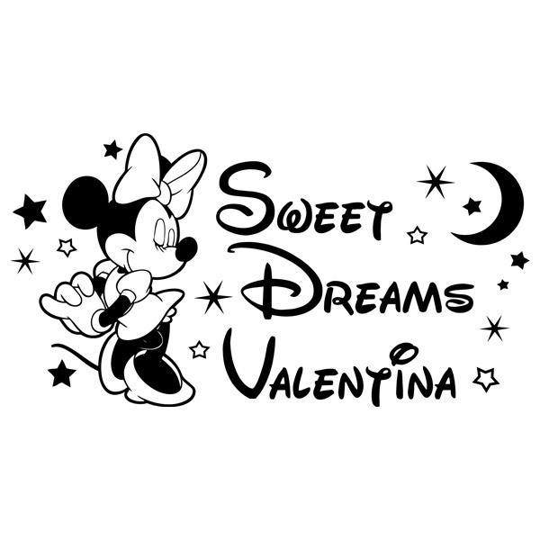 Vinilos Infantiles: Minnie Mouse, Sweet Dreams