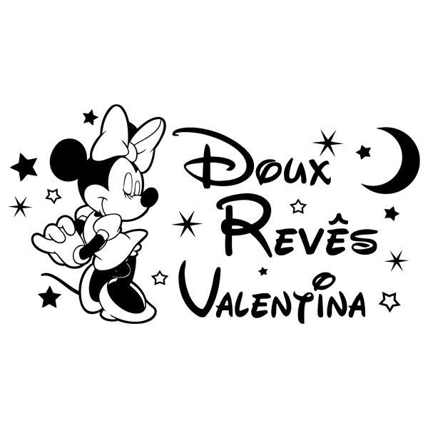 Vinilos Infantiles: Minnie Mouse, Doux Revês