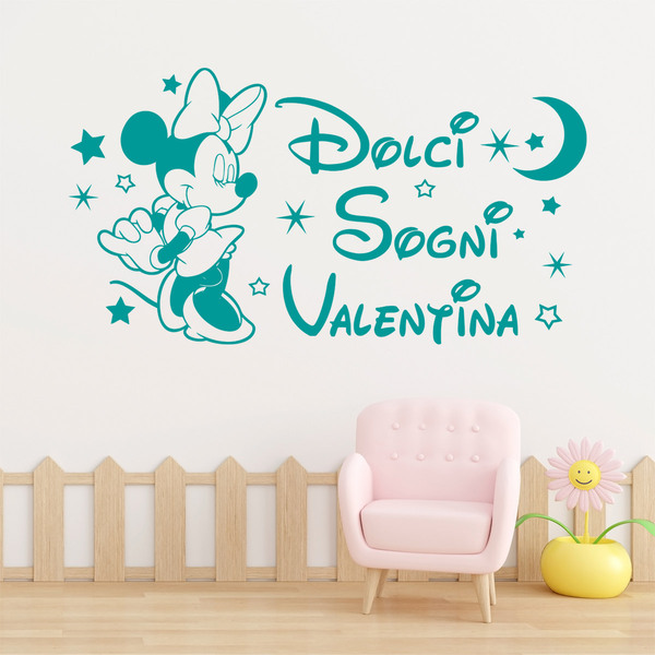 Vinilos Infantiles: Minnie Mouse, Dolci Sogni