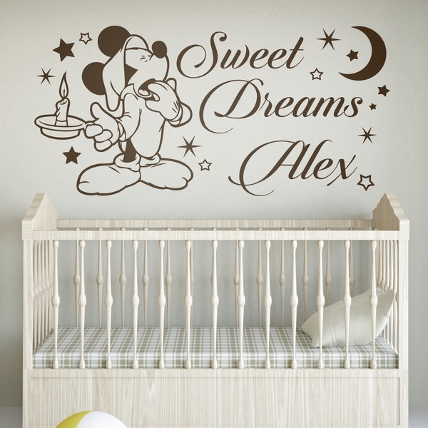 Vinilos Infantiles: Mickey Mouse, Sweet Dreams