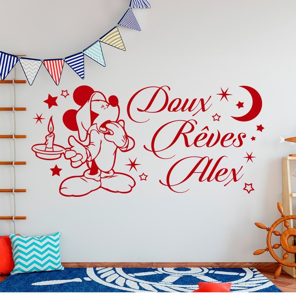 Vinilos Infantiles: Mickey Mouse, Doux Rêves