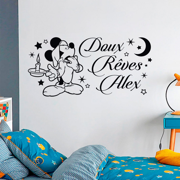 Vinilos Infantiles: Mickey Mouse, Doux Rêves