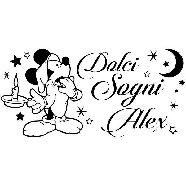 Vinilos Infantiles: Mickey Mouse, Dolci Sogni