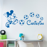 Vinilos Infantiles: Mickey Mouse con balones 2