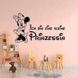 Vinilos Infantiles: Minnie, Ich bin eine kleine Princessin 3