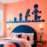 Vinilos Infantiles: Evoluci&oacute;n Figuras Lego