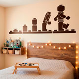 Vinilos Infantiles: Evoluci&oacute;n Figuras Lego