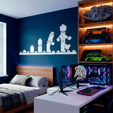 Vinilos Infantiles: Evoluci&oacute;n Figuras Lego